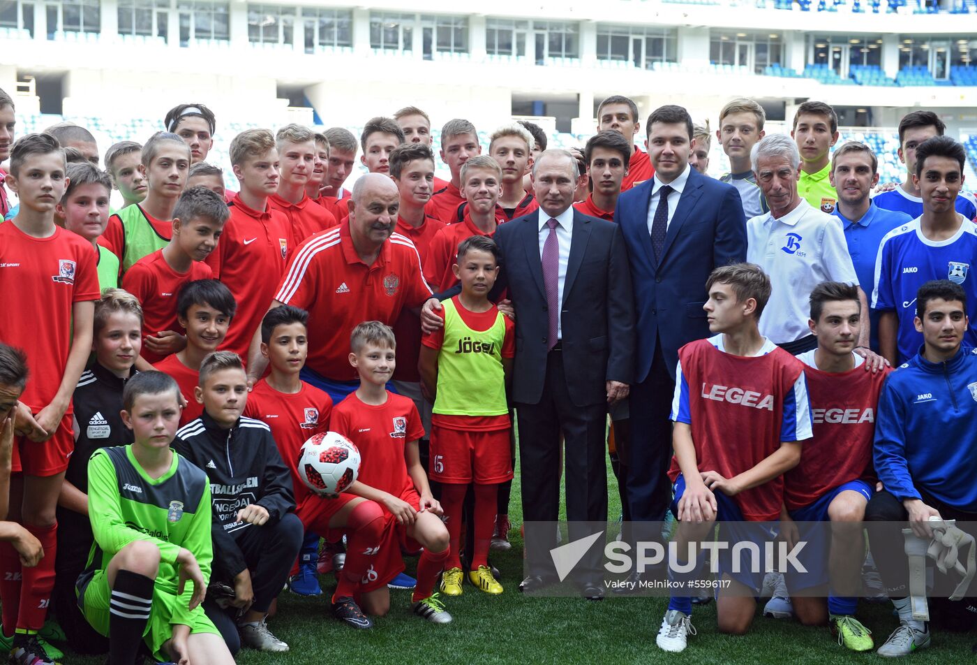 President Vladimir Putin's working trip to Kaliningrad