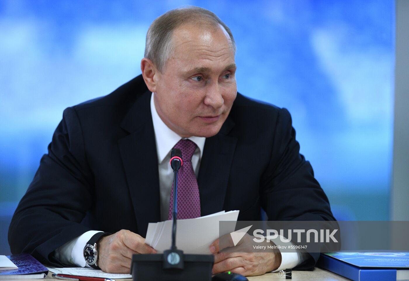 President Vladimir Putin's working trip to Kaliningrad