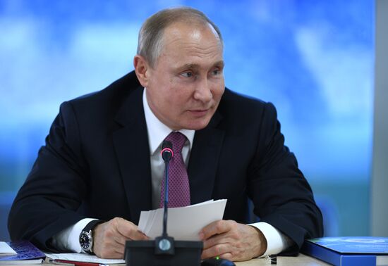 President Vladimir Putin's working trip to Kaliningrad