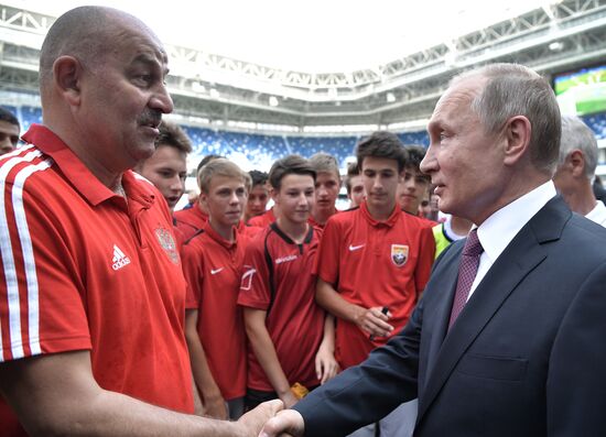 President Vladimir Putin's working trip to Kaliningrad