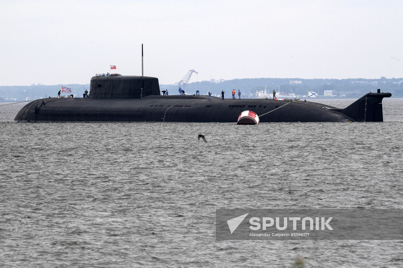 Navy Day parade rehearsal in Kronstadt