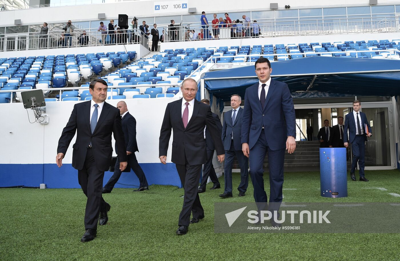 President Vladimir Putin's working trip to Kaliningrad