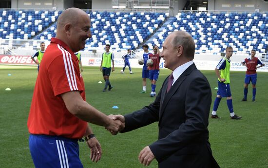 President Vladimir Putin's working trip to Kaliningrad