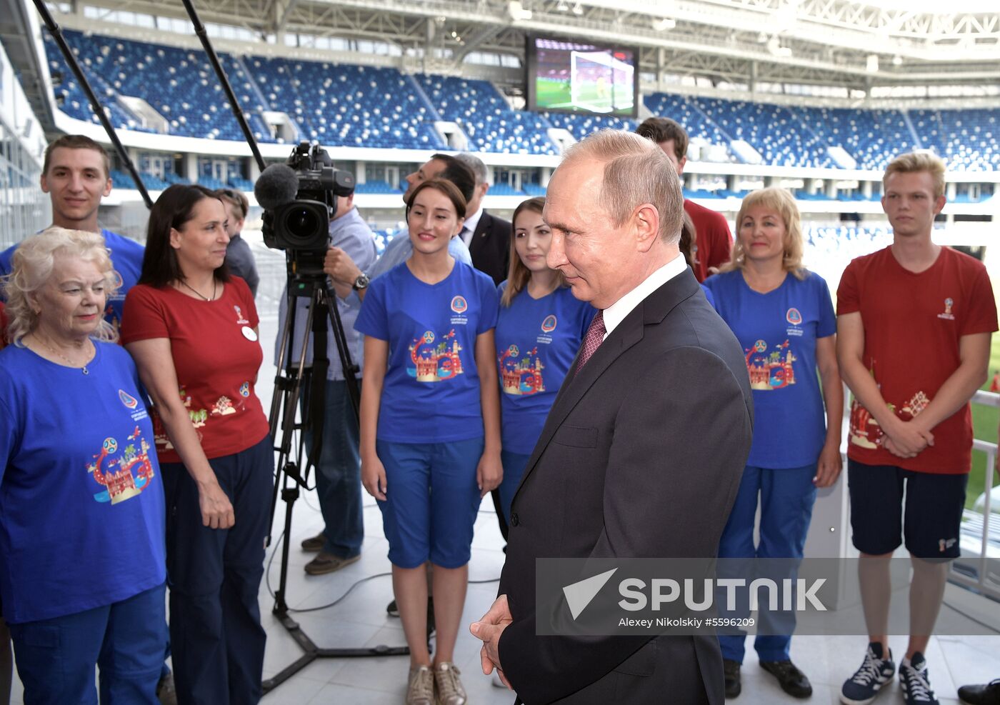 President Vladimir Putin's working trip to Kaliningrad