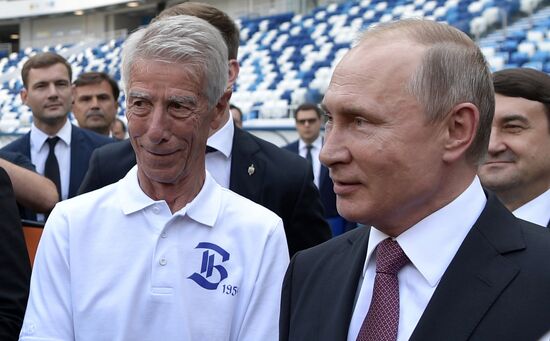 President Vladimir Putin's working trip to Kaliningrad