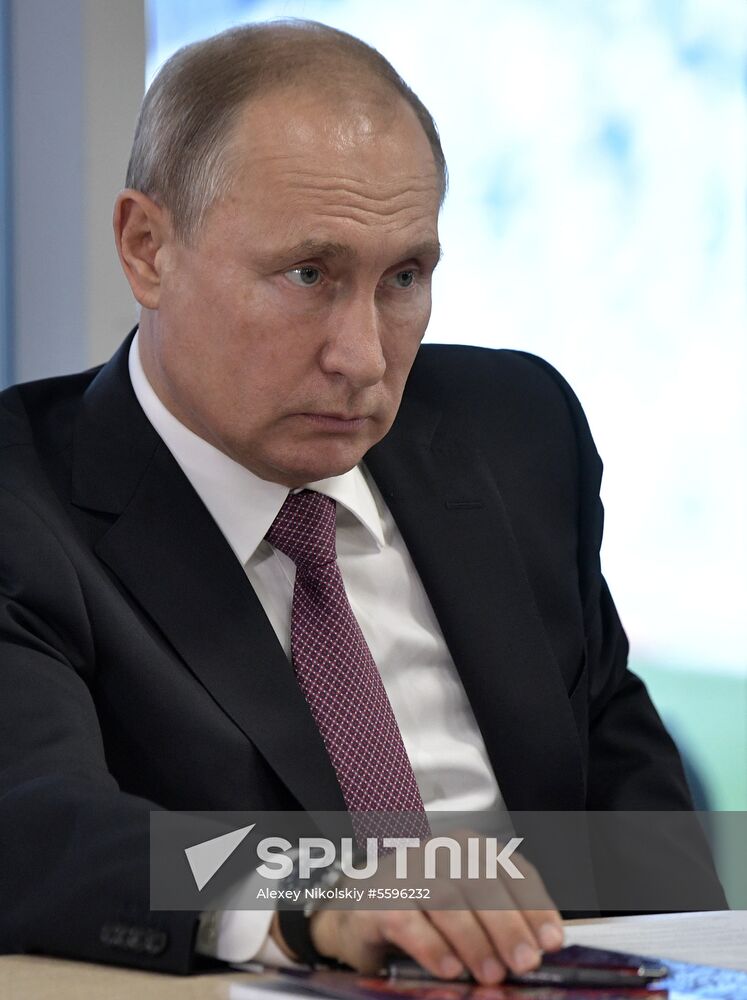 President Vladimir Putin's working trip to Kaliningrad