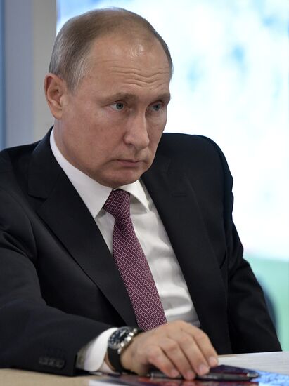 President Vladimir Putin's working trip to Kaliningrad