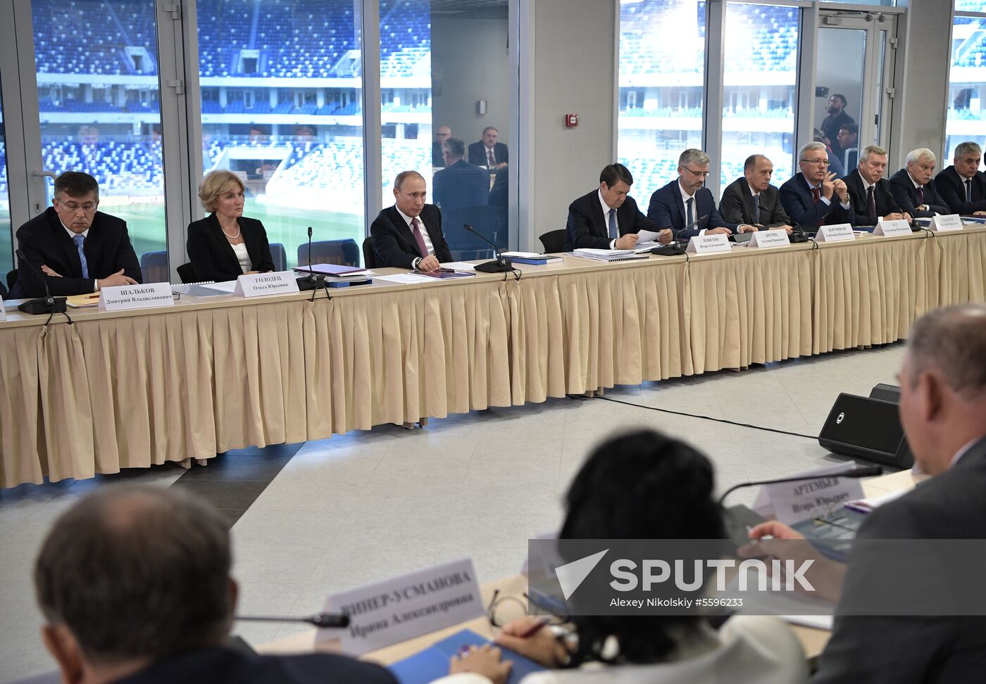 President Vladimir Putin's working trip to Kaliningrad