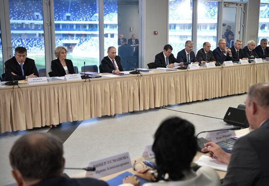 President Vladimir Putin's working trip to Kaliningrad