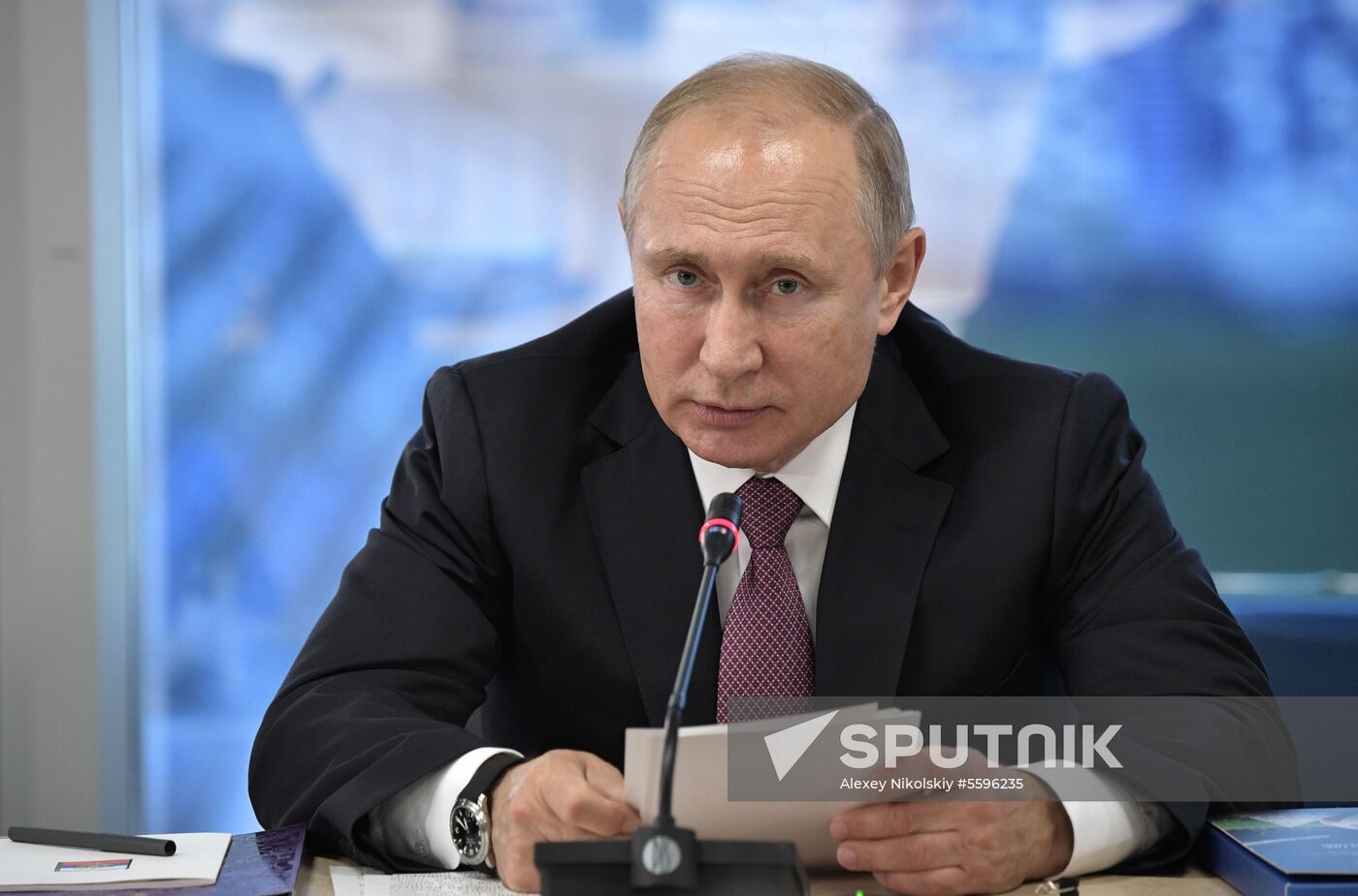 President Vladimir Putin's working trip to Kaliningrad