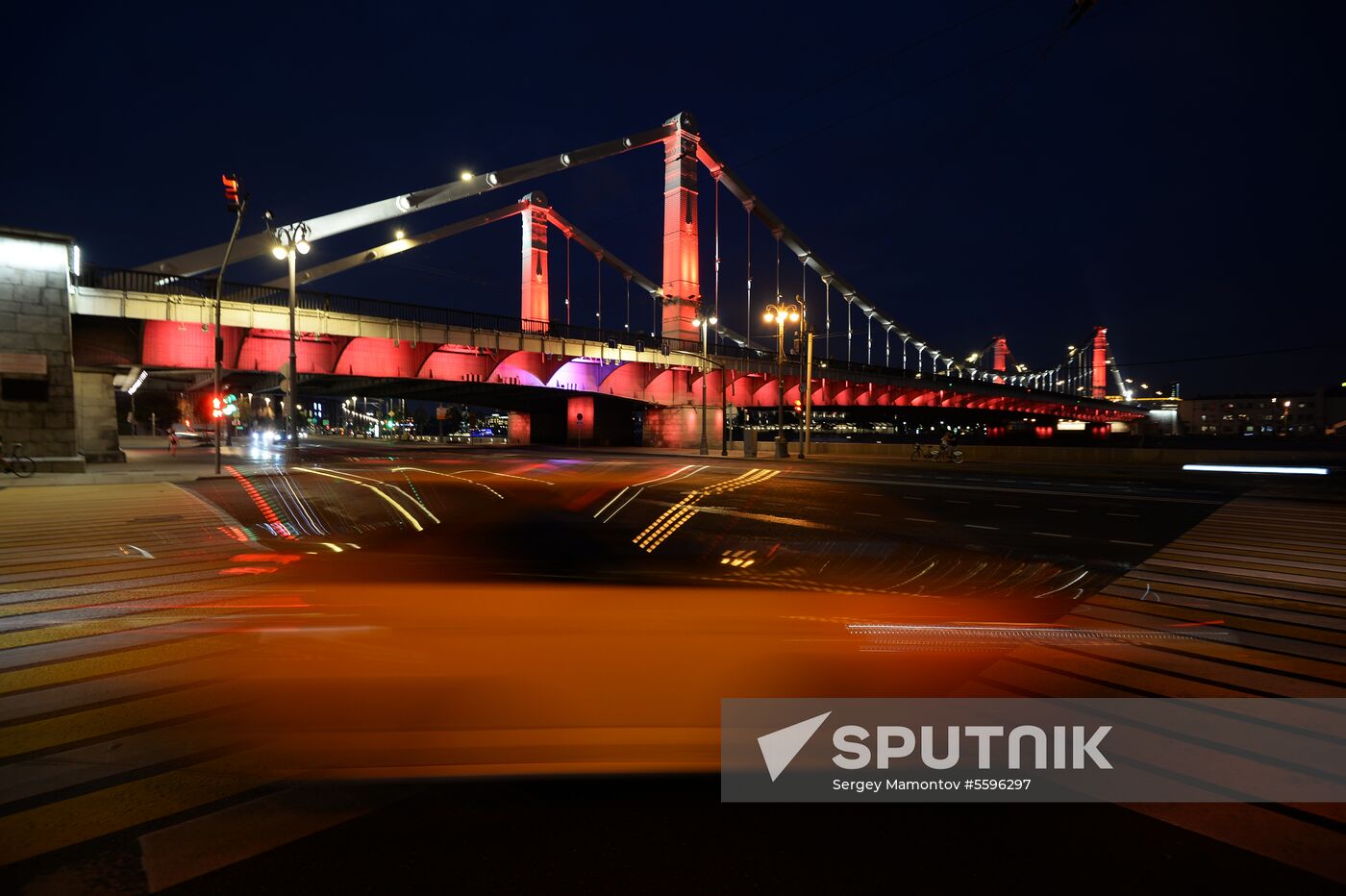 Crimean Bridge illuminated in honor of 50th anniversary of Special Olympics