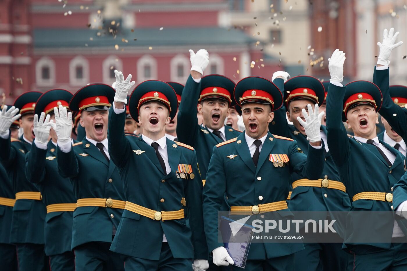 Graduation of cadets and students of higher educational institutions of Russian Emergencies Ministry
