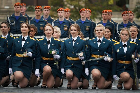 Graduation of cadets and students of higher educational institutions of Russian Emergencies Ministry
