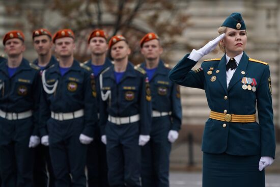 Graduation of cadets and students of higher educational institutions of Russian Emergencies Ministry