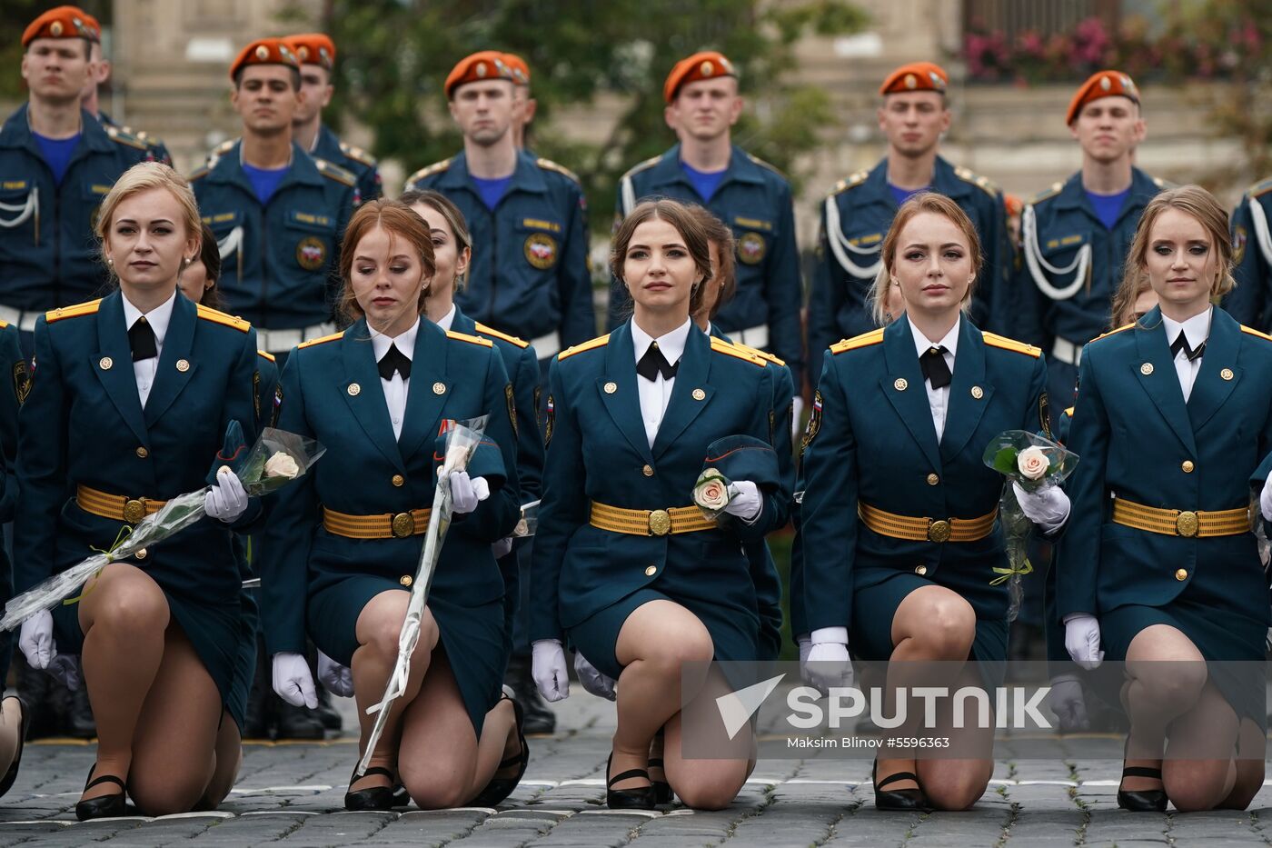 Graduation of cadets and students of higher educational institutions of Russian Emergencies Ministry