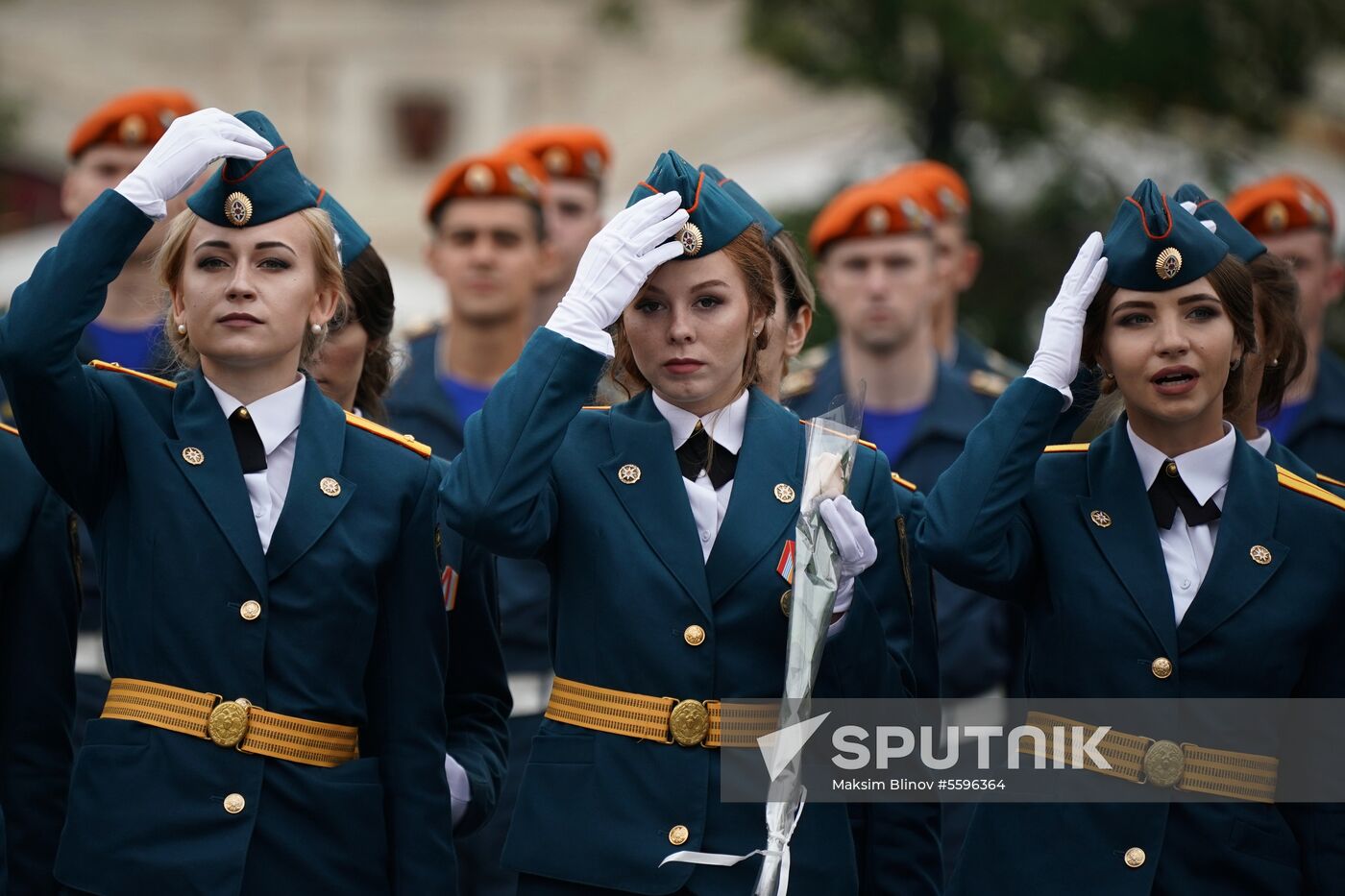 Graduation of cadets and students of higher educational institutions of Russian Emergencies Ministry
