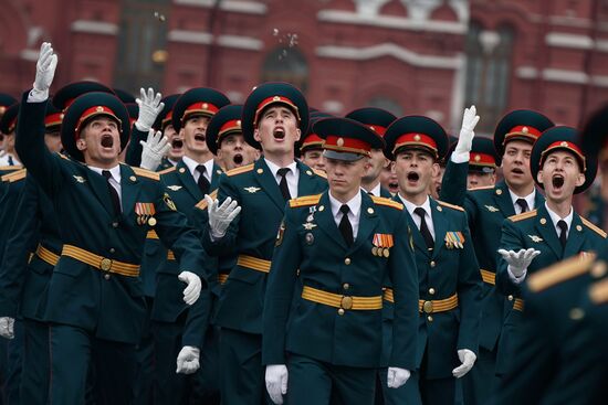 Graduation of cadets and students of higher educational institutions of Russian Emergencies Ministry