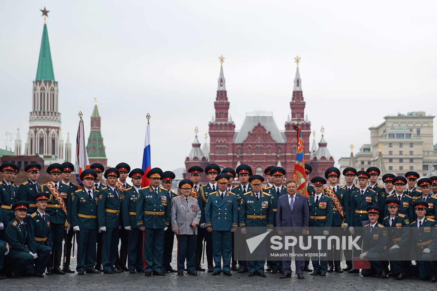 Graduation of cadets and students of higher educational institutions of Russian Emergencies Ministry