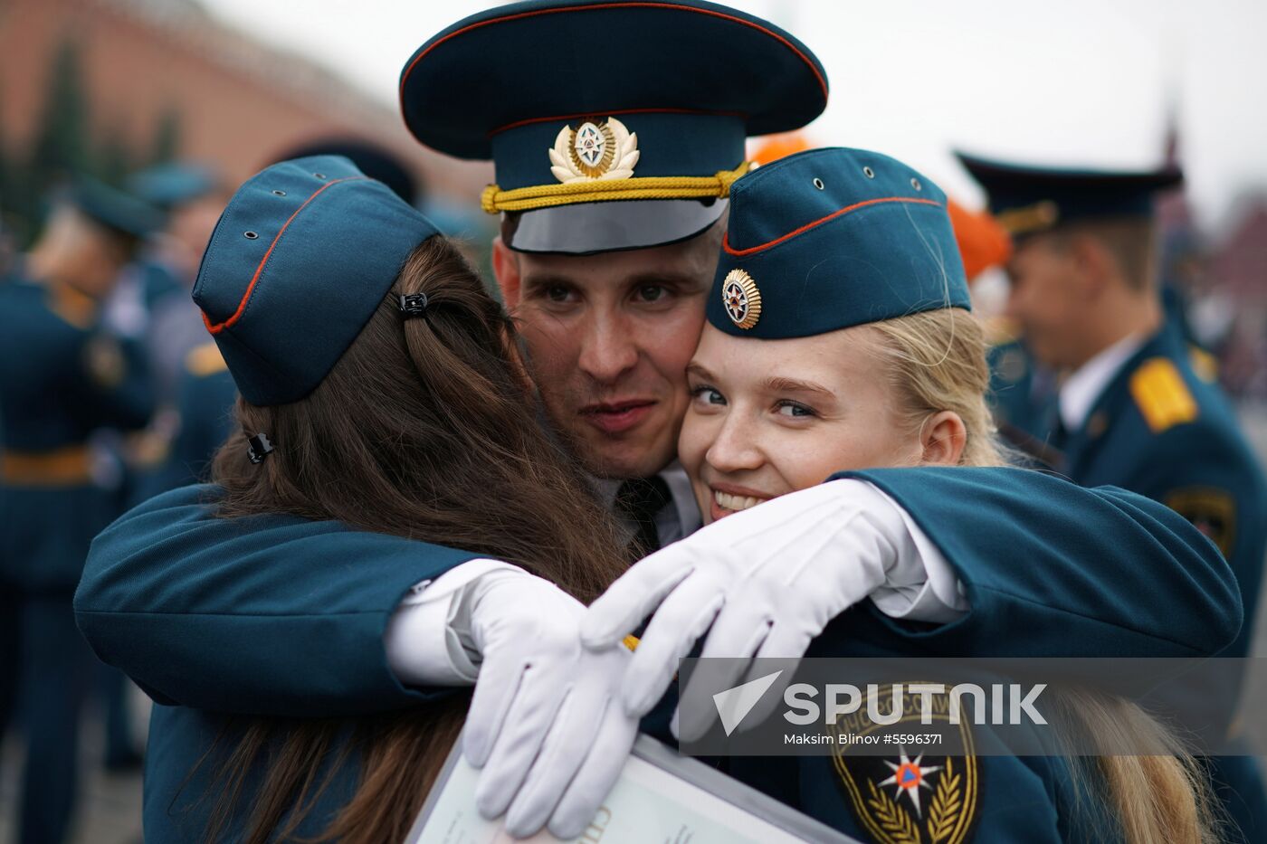 Graduation of cadets and students of higher educational institutions of Russian Emergencies Ministry