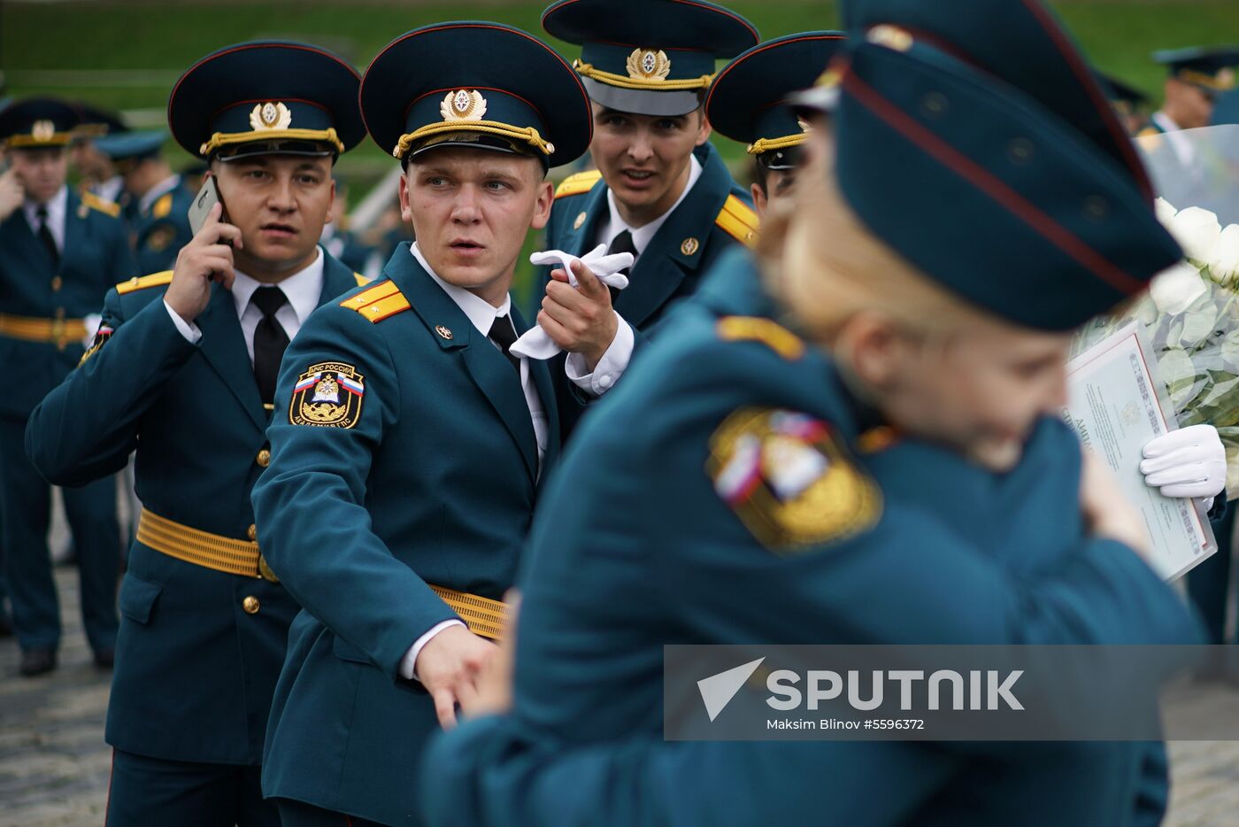 Graduation of cadets and students of higher educational institutions of Russian Emergencies Ministry