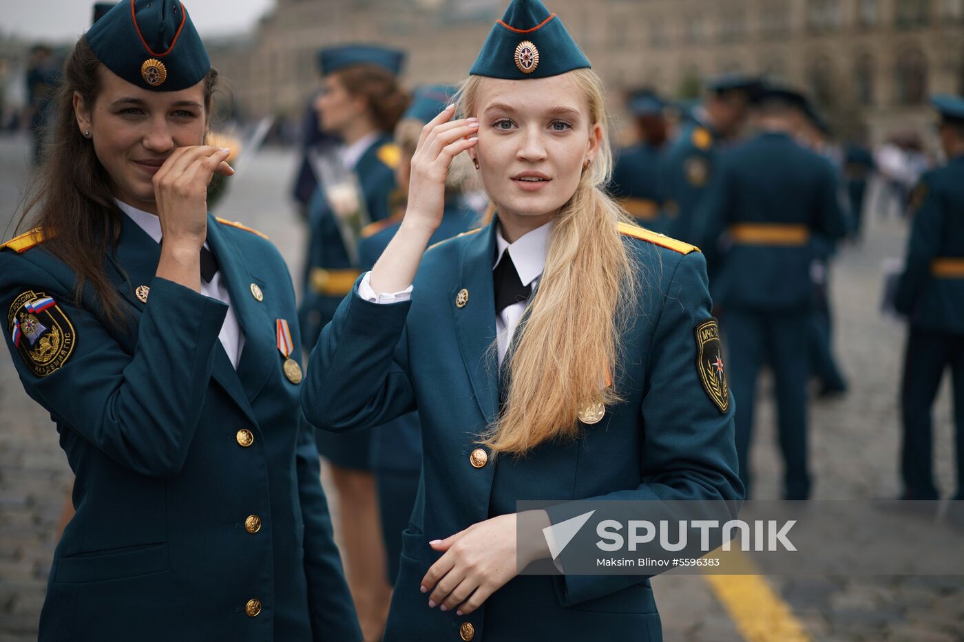Graduation of cadets and students of higher educational institutions of Russian Emergencies Ministry