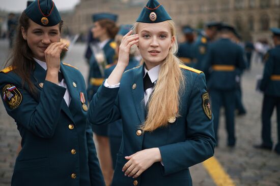 Graduation of cadets and students of higher educational institutions of Russian Emergencies Ministry