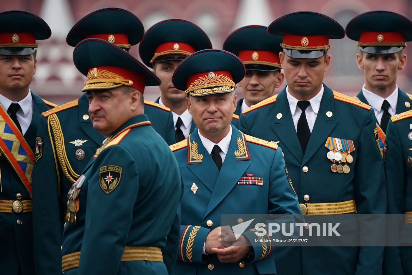 Graduation of cadets and students of higher educational institutions of Russian Emergencies Ministry