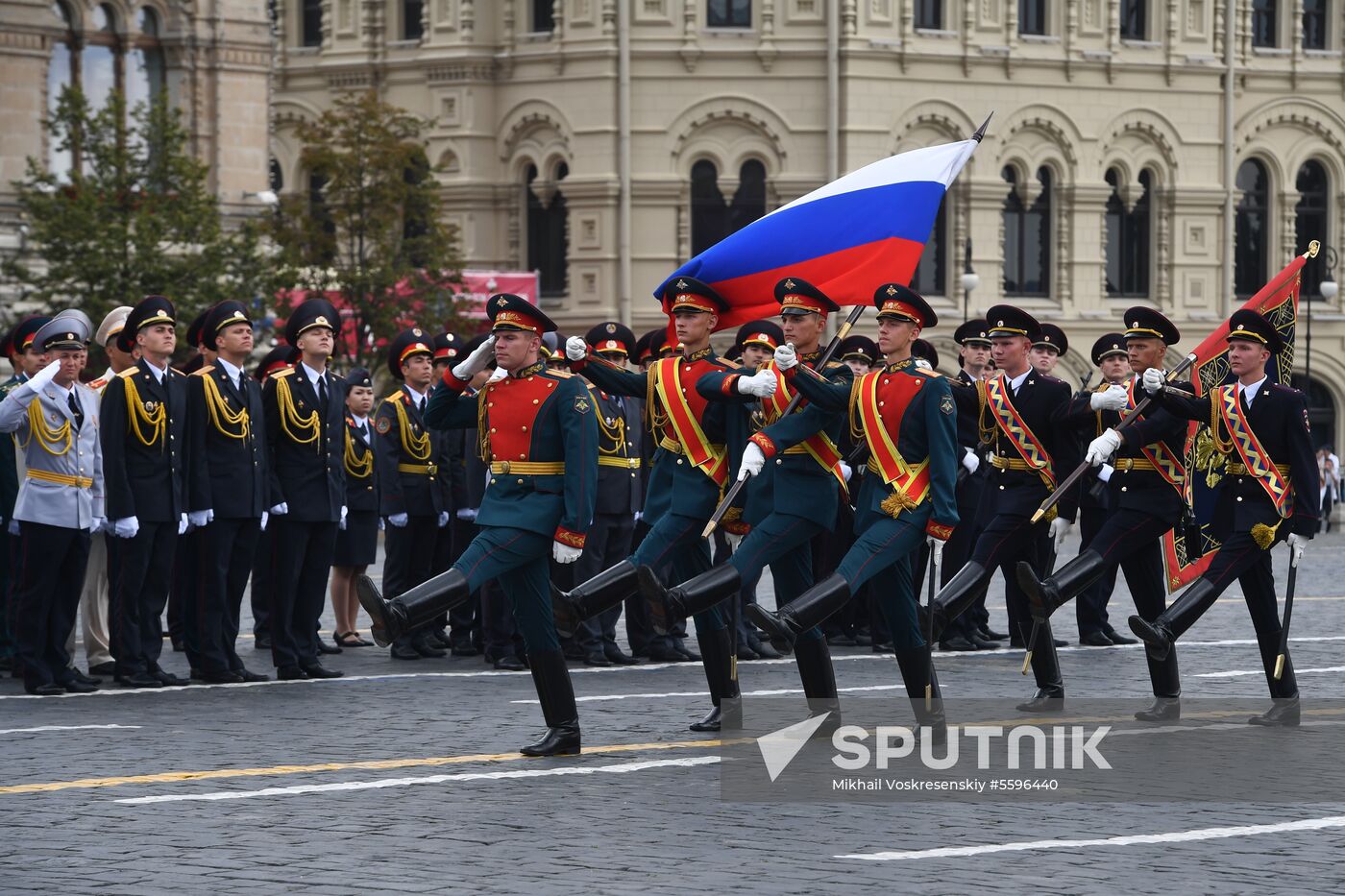 Moscow Interior Ministry's university graduation ceremony