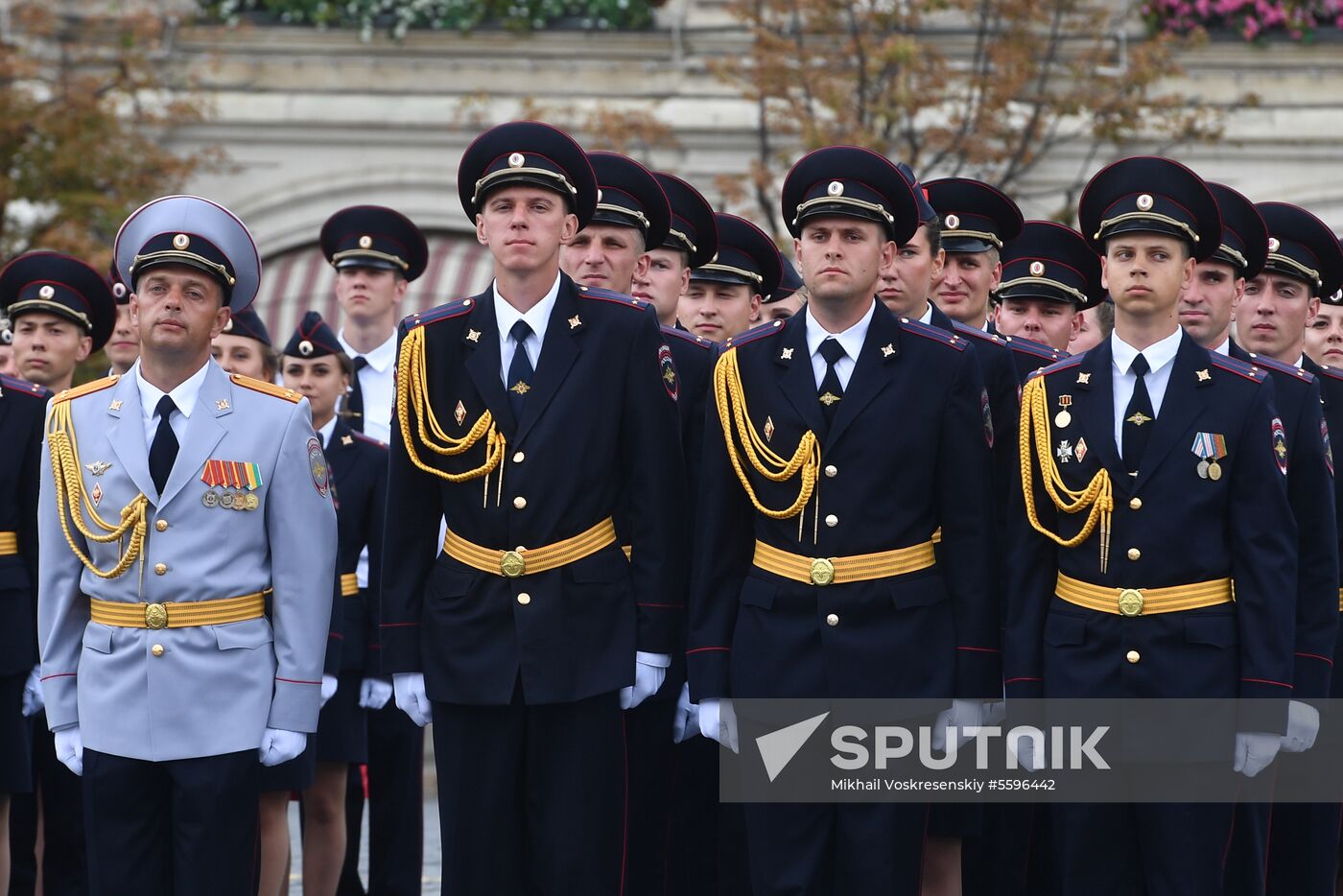 Moscow Interior Ministry's university graduation ceremony