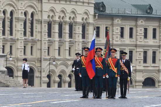 Moscow Interior Ministry's university graduation ceremony
