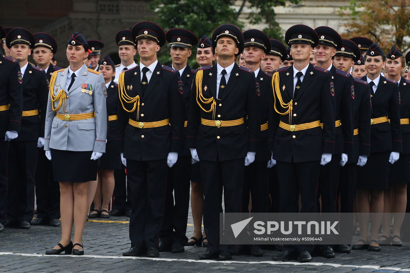 Moscow Interior Ministry's university graduation ceremony