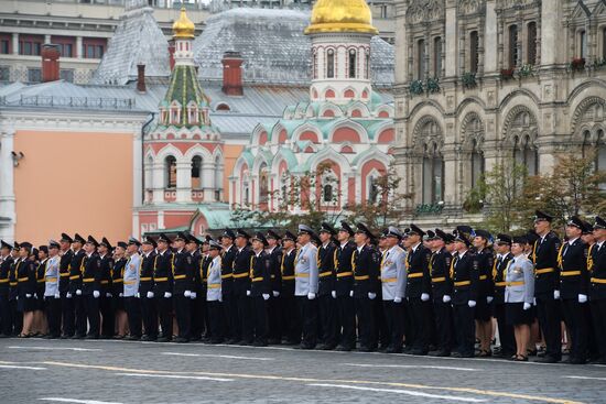 Moscow Interior Ministry's university graduation ceremony