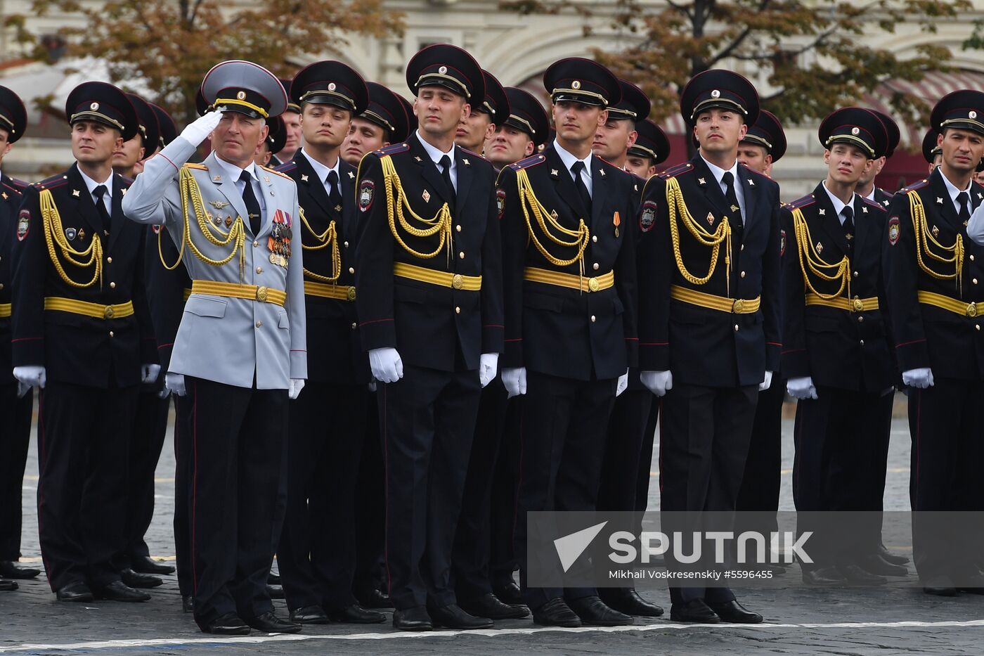 Moscow Interior Ministry's university graduation ceremony