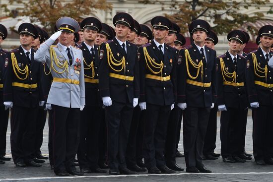 Moscow Interior Ministry's university graduation ceremony