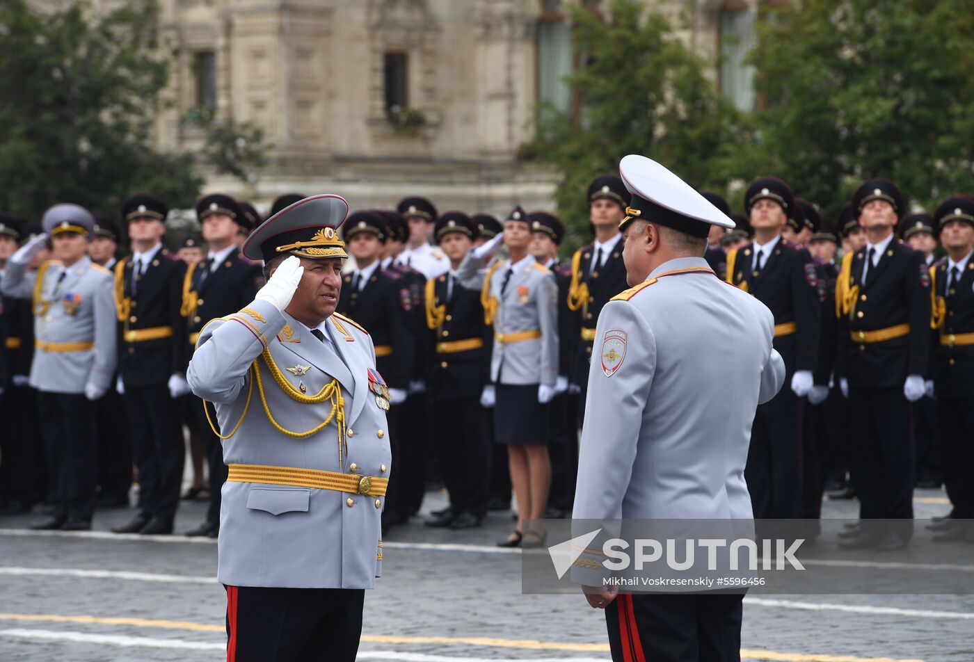 Moscow Interior Ministry's university graduation ceremony