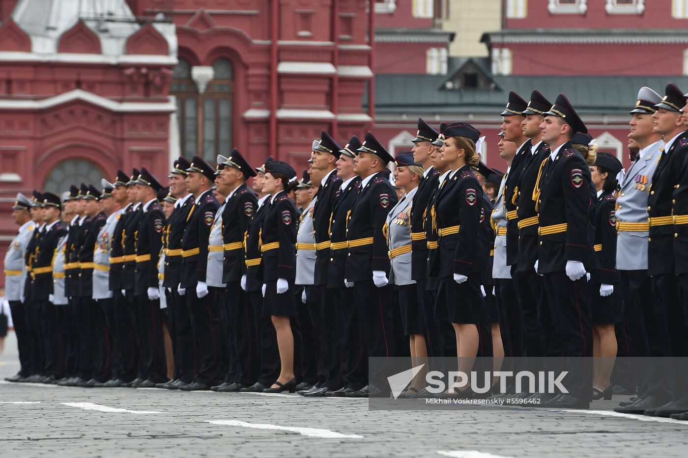 Moscow Interior Ministry's university graduation ceremony