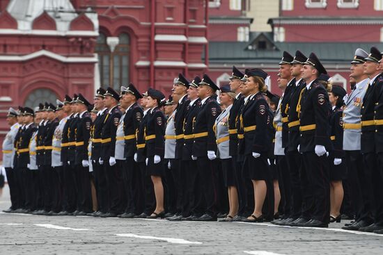Moscow Interior Ministry's university graduation ceremony