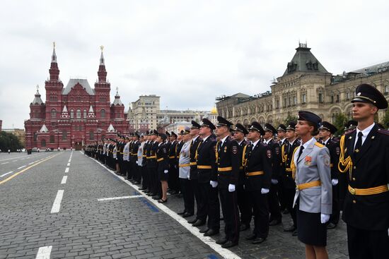 Moscow Interior Ministry's university graduation ceremony