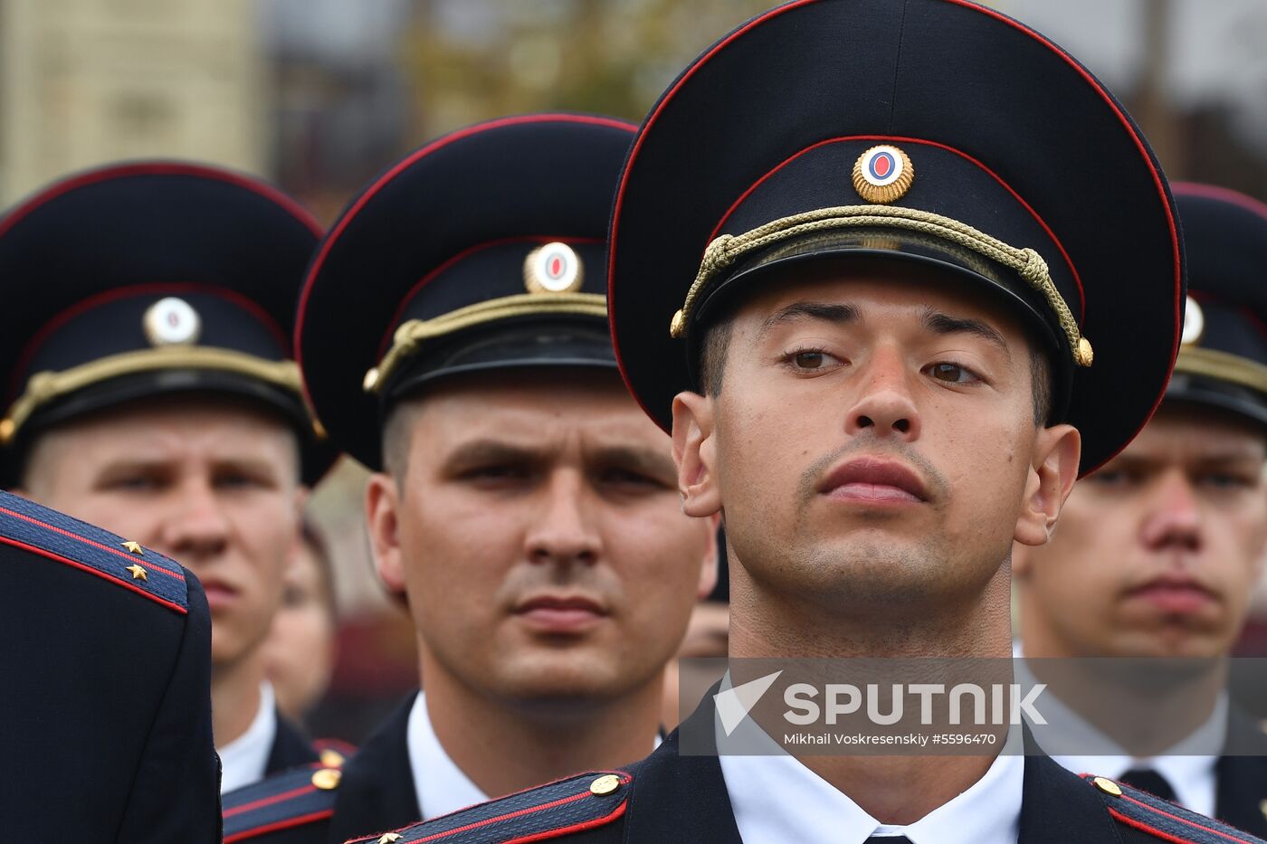 Moscow Interior Ministry's university graduation ceremony