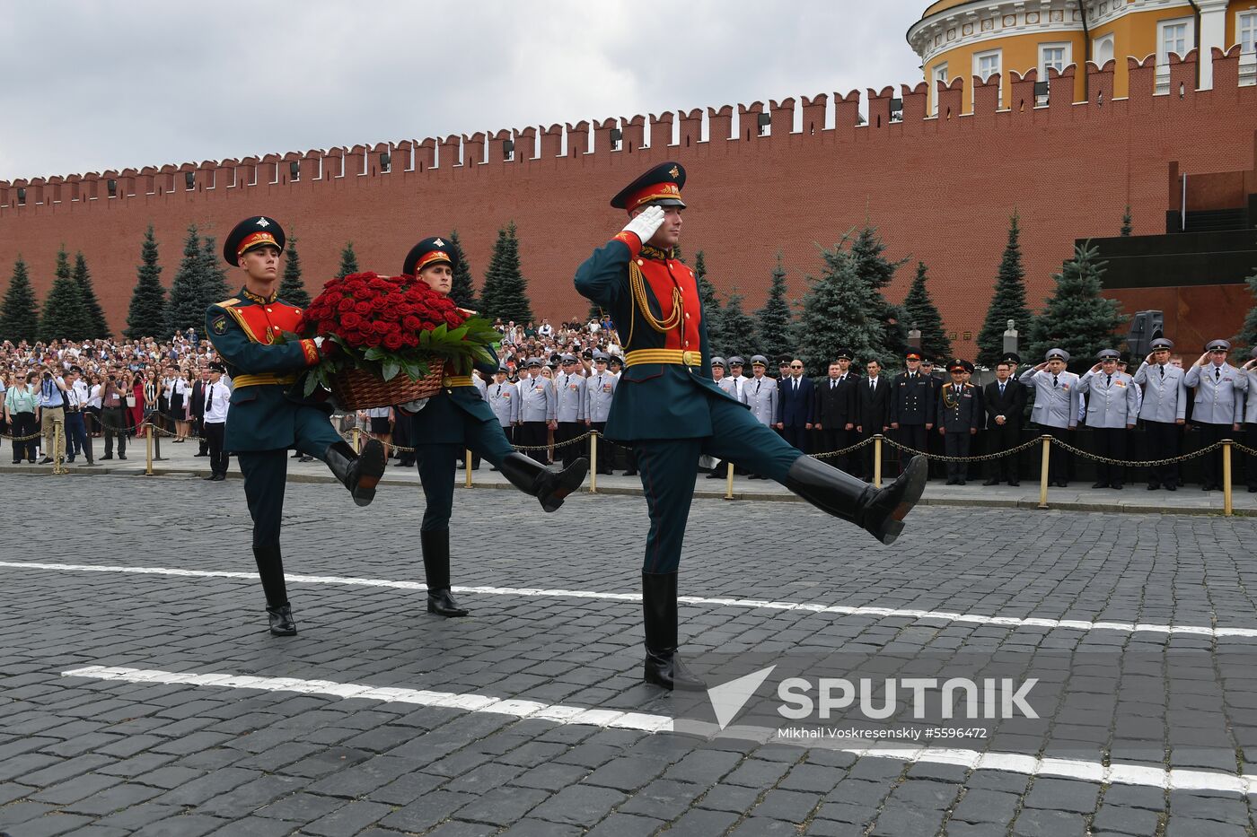 Moscow Interior Ministry's university graduation ceremony