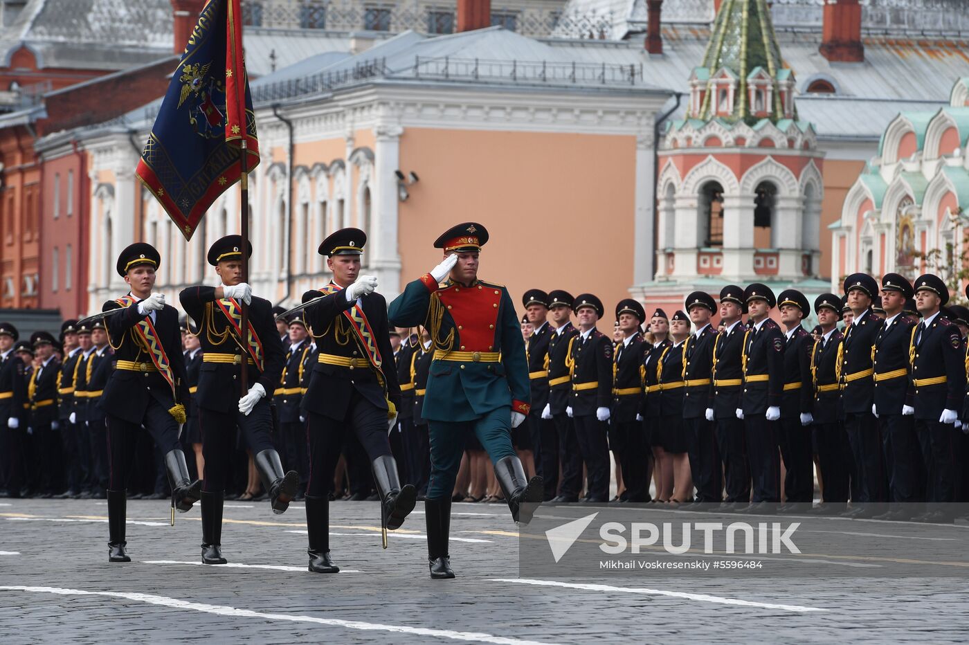 Moscow Interior Ministry's university graduation ceremony