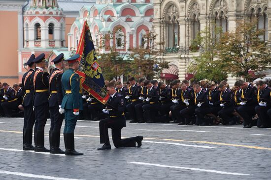 Moscow Interior Ministry's university graduation ceremony