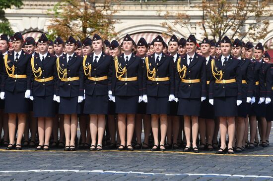 Moscow Interior Ministry's university graduation ceremony