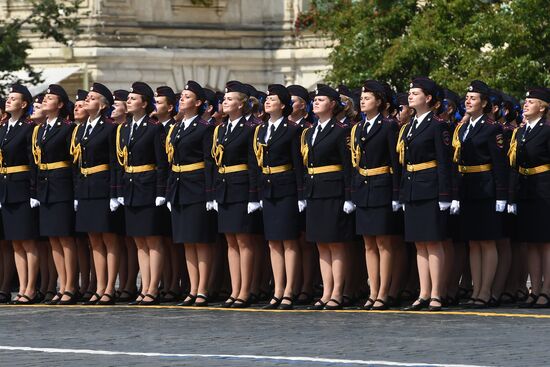 Moscow Interior Ministry's university graduation ceremony