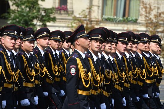 Moscow Interior Ministry's university graduation ceremony
