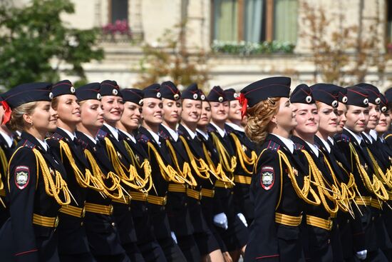 Moscow Interior Ministry's university graduation ceremony