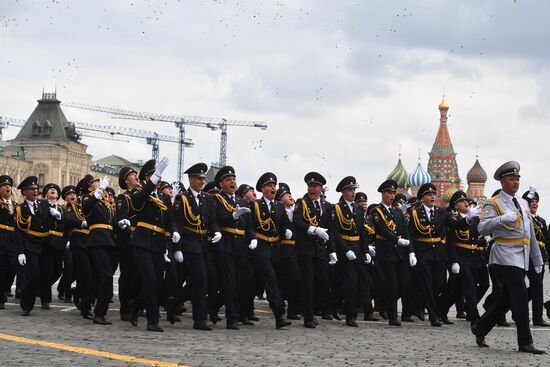 Moscow Interior Ministry's university graduation ceremony
