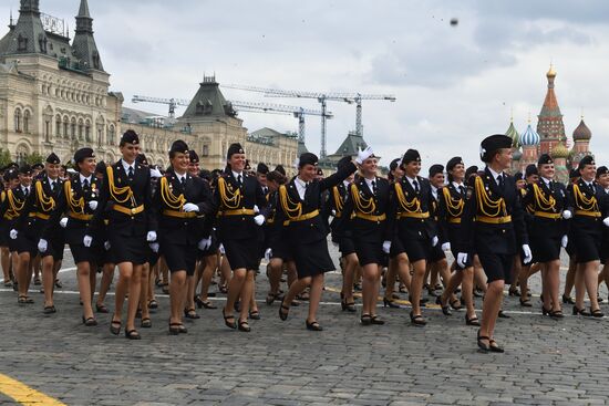 Moscow Interior Ministry's university graduation ceremony