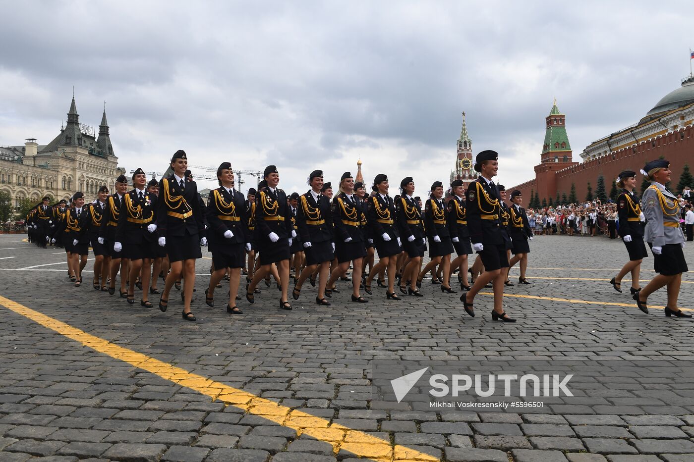 Moscow Interior Ministry's university graduation ceremony