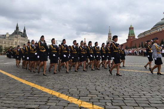 Moscow Interior Ministry's university graduation ceremony